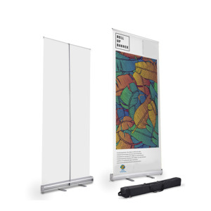 Banners Enrollables Portátiles de Pantalla Ancha al por Mayor de Fábrica, Banners Retráctiles con Gráficos Personalizados - Product Image 1