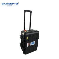 Équipement industriel de nettoyage de laser de surface métallique de 300W avec la source de laser de JPT