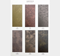 Antique063 Luxe Vintage Acier Inoxydable pour Mur ou Plafond, Idéal Hôtels de Charme