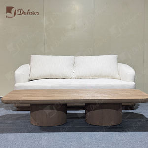 أثاث فاخر خارجي من خشب الساج مع غطاء ناعم مقاوم للماء-طقم فيلا لحديقة الفندق ، - Product Image 6