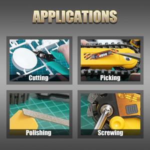 Pro'skit PK-602 cấp công nghiệp cơ bản Craft Tool Set mô hình cơ bản Craft Kit cho người có sở thích và sinh viên với hướng dẫn - Product Image 6