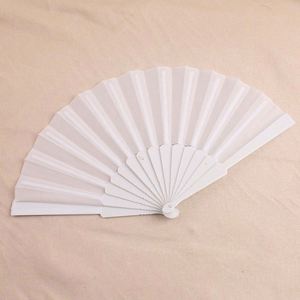 Éventail pliant personnalisé avec logo imprimé, en tissu, bois, bambou ou papier, pour sublimation - Product Image 4