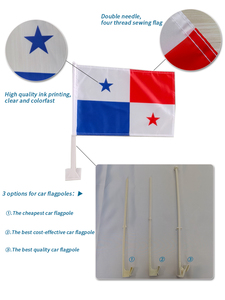 Chất lượng cao 12x18 inch double side Polyester thăng hoa tùy chỉnh edmonton oilers cửa sổ xe cờ - Product Image 6