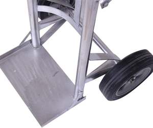 Dubbele Draagbare Vouwen Handkar Rvs Gas Cilinder Winkelwagen Truck Vier Wiel Zuurstof Cilinder Acetyleen Fles Trolley - Product Image 6