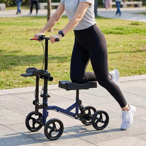 Adjustable Rollator <strong>Walker</strong> with Comfort <strong>Seat</strong> for Daily Walking - Product Image 1