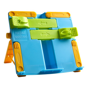 Soporte de Lectura Plegable de Plástico Creativo para Niños, Sujeta Libros para Estudiantes, Material Escolar para Profesores - Product Image 1