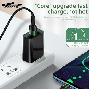 Vente en gros 1M câble <span class=keywords><strong>micro</strong></span> <span class=keywords><strong>USB</strong></span> <span class=keywords><strong>de</strong></span> haute <span class=keywords><strong>qualité</strong></span> charge rapide 2.4A nylon tressé métal pur cuivre pour téléphones mobiles - Product Image 5