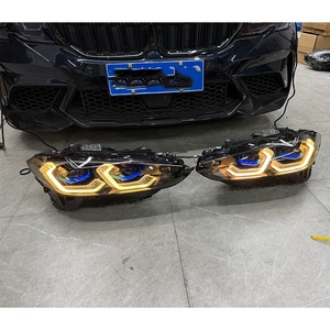 Sistema de Iluminación Automotriz para <span class=keywords><strong>BMW</strong></span> Serie 4 M3 M4 G22 G26 G80 420 425 <span class=keywords><strong>430</strong></span>, Conjunto de Faros Láser, Luces RGB - Product Image 3