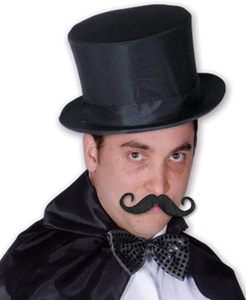 <span class=keywords><strong>Baffo</strong></span> Finto Messicano <span class=keywords><strong>Nero</strong></span> Autoadesivo in Poliestere per Feste MMO-0187 - Product Image 4