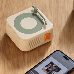 Neuzugang <span class=keywords><strong>YOJU</strong></span> X17 Moderner Tragbarer Schallplattenspieler V5.3 USB-Plattenspieler Kabelloses Stereo ABS-Material Schalter 1000mAh Akku - Product Image 4
