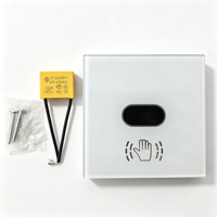 Interrupteur de mouvement infrarouge intelligent Tuya WIFI BLE pour panneau en verre, commande tactile, taille 86x86, contrôle intelligent de l'éclairage, compatible Google Assistant