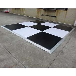 RK Quick Install Portable Dance Floor Interlocking 30mm Thick LED PVC Plywood Modular Decking CE/ROHS Certification for Wedding - Product Image 5