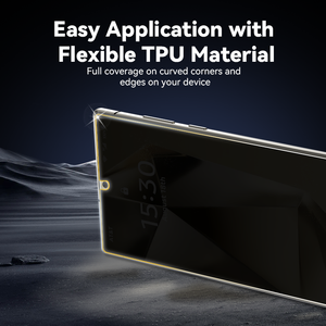 Đầy đủ keo HD rõ ràng TPU vật liệu mềm chống thấm nước chống trầy xước chống gián điệp bảo vệ màn hình riêng tư cho Samsung S25 S24 S23 - Product Image 5