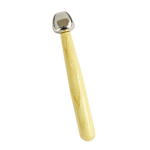 Juguete musical de percusión de madera al por mayor: instrumento de sonajero con campana individual para enseñanza artesanal - Product Image 2