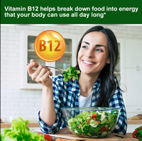 Ausreson Vitamine B12 OEM Marque Privée Complément Naturel Vitamine B12 Gélules Molles