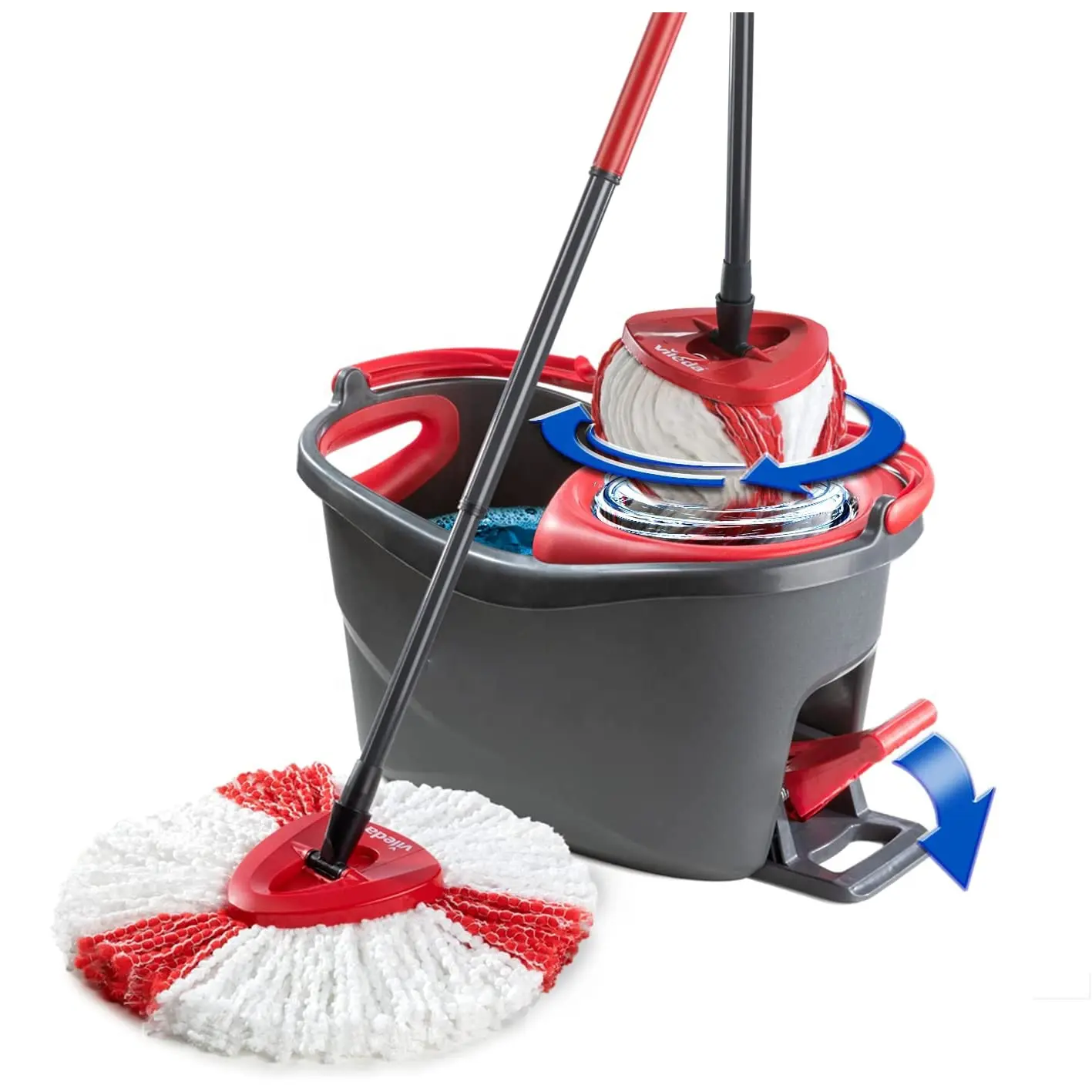 Easy Wring und Clean Turbo Micro fiber Mop für Vileda