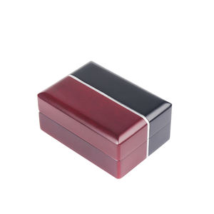 Caja de Joyería de Piel Sintética Texturizada de Alta Gama Shero Luxury Premium, Color y Tamaño Personalizados para Collares, Colgantes y Regalos - Product Image 3