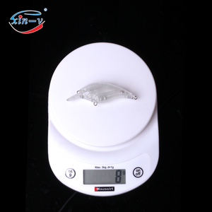 Crankbaits non peints VC01 Transparent clair blanc grand leurre de pêche carré non peint - Product Image 4