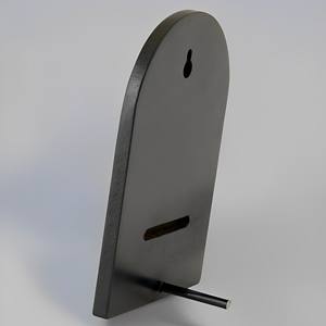 Stock de Plaque en bois arqué chrétien religieux catholique pour le Sacré-Cœur Jésus Statue d'église Signe mural en bois Boîtes d'artisanat en bois - Product Image 6