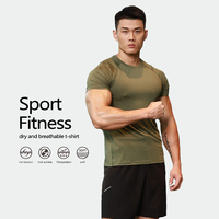 T-shirt surdimensionné en soie glacée pour hommes à séchage rapide été extérieur à manches courtes polo imprimé sports loisirs course haut décontracté