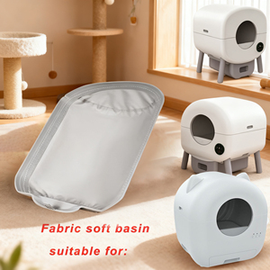 Lettiera Intelligente per Gatti in Plastica, Capacità 65L, Controllo Odori, Pulizia Automatica, Facile da Pulire, Parti Sostituibili - Product Image 2
