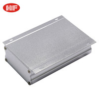 Boîtier en aluminium pour projet, boîtier mural en aluminium extrudé, boîtier personnalisé en aluminium pour amplificateur, alimentation, batterie
