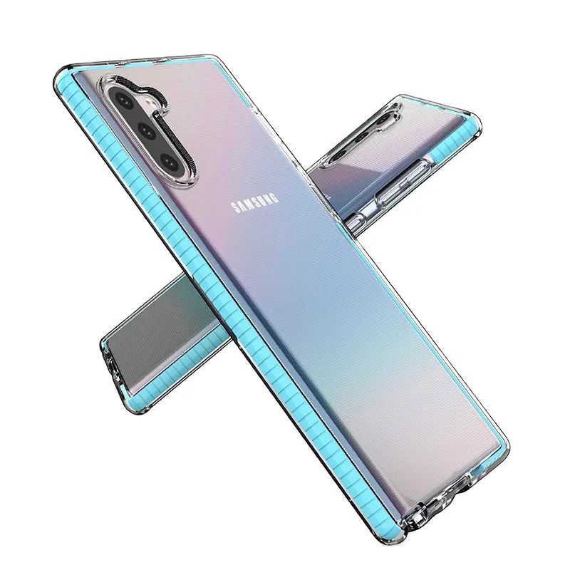 Double Colors Soft TPU Mobile Phone Case Shockproof Cover For Samsung Galaxy Note 10