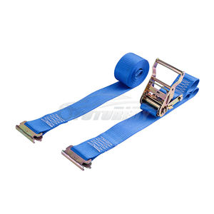 Sangle à cliquet E-Track de haute qualité 2 pouces 4400 LBS avec 100 % polyester et acier allié pour la logistique et l'utilisation en fourgonnette - Product Image 1