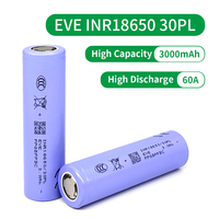 Batería de Iones de Litio de Alta Calidad INR18650 30PL 3000mAh LiNiMnCoO2 60A 400 Ciclos para Dispositivos Portátiles y Almacenamiento de Energía