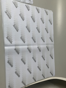 Custom Logo <b>Recycled</b> Coated Screen Printed Gift <b>Wrapping</b> Tissue <b>Paper</b> for Clothing & Shoes Packaging - Product Image 3