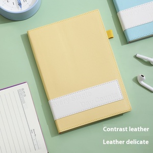 Promozione Logo personalizzato A5 diario diario Planner Notebook 120 copertina in pelle quaderni portapenne da cucire stampato a buon mercato - Product Image 5