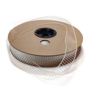 Rouleau d'agrafes <span class=keywords><strong>élastique</strong></span>s en plastique TPU pour l'emballage et les accessoires vestimentaires, agrafe essentielle - Product Image 2