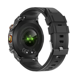 สมาร์ทวอทช์ AK81 สำหรับเล่นกีฬา กันน้ำ IP68 หน้าจอกลม 1.46 นิ้ว รองรับการโทรผ่านบลูทูธ ไฟฉาย เข็มทิศ  ติดตามกิจกรรมหลากหลายประเภท สมาร์ทวอทช์สำหรับผู้ชาย - Product Image 3