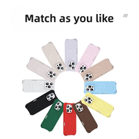 Coques de téléphone magnétiques 3D ondulées durables en silicone pour iPhone 13 Pro Max 14 15, antichoc, fines et ajustées, pour iPhone 16