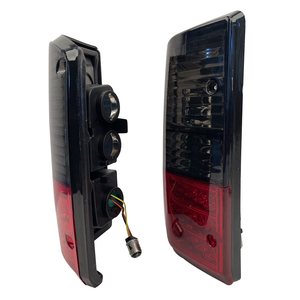 Luci Posteriori a LED per Auto, Fanali Posteriori Modificati per Nissan Safari Patrol Y60, dal 1987 al 1997, 2 Pezzi, Nero Rosso, Luce Freno - Product Image 5