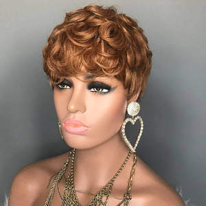 วิกผมแท้ทรงพิกซี่ขนาด 6 นิ้ว ระดับซาลอน 13x4 พร้อมเชือกผูกผมด้านหน้าแบบตัดสำเร็จ ดูแลง่าย ผมแท้เรมี่ - Product Image 6