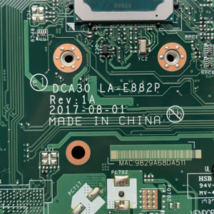 สำหรับเลอโนโว <span class=keywords><strong>Ideacentre</strong></span> <span class=keywords><strong>AIO</strong></span> <span class=keywords><strong>520</strong></span>-22IKU ออลอินวันเมนบอร์ดพร้อม SR2JG I3-6006U DDR4 01LM099 01LM116 DCA30 LA-E882P 100% ทดสอบ - Product Image 4