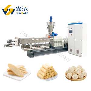 เครื่องอัดรีดข้าวโพดขนมพัฟเครื่องทำธัญพืชในสายการผลิตอาหาร - Product Image 2