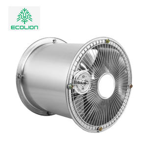 8/10/12 ''Ventilateur à rotor extérieur en fer industriel à grande vitesse Ventilateur à flux axial Ventilation Ventilateur <span class=keywords><strong>d</strong></span>'extraction en métal Induct dans l'<span class=keywords><strong>extracteur</strong></span> de ligne - Product Image 3