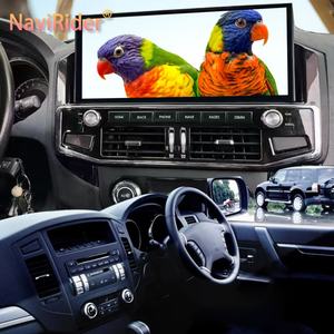 Écran 12,3 pouces Android 12 Lecteur multimédia vidéo pour voiture CarPlay pour Mitsubishi Pajero 2010 2017 V93/V97/V98 GPS Radio Autoradio - Product Image 1