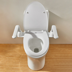 Barra de Agarre Antideslizante para Inodoro sin Perforaciones, Pasamanos de Seguridad para Personas Mayores, Soporte para Asiento de Inodoro, Agarradera de Asistencia - Product Image 4