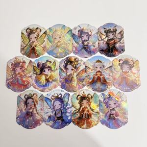 Tarjeta Fotográfica Acrílica OEM de Alta Calidad, Personalizada con Holograma de Anime, <span class=keywords><strong>Detalles</strong></span> en Lámina Fría, Estampado de Dibujos Animados, Etiqueta Personalizada - Product Image 3