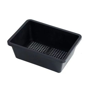 Bac de propagation pour la coupe de feuilles, rectangulaire, en plastique, avec trous de drainage, pour la plantation de plantes succulentes, usage en pépinière - Product Image 3
