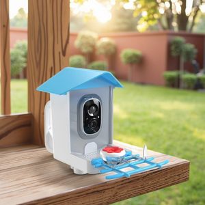 Cámara de alimentación para observación de aves de 1080P, Panel Solar de 2MP, alimentado por batería, gran angular, PTZ, CMOS, Sensor, visión nocturna, visualización remota a través - Product Image 5