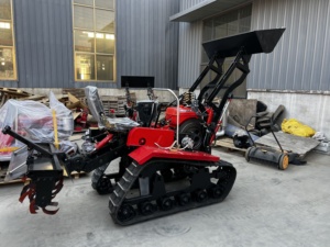 <span class=keywords><strong>Tractor</strong></span> Multifuncional con Cinco Herramientas: <span class=keywords><strong>Pala</strong></span> Excavadora, Aplanadora, <span class=keywords><strong>para</strong></span> Rellenar Zanjas, Labranza Rotativa y Deshierbe - Product Image 1