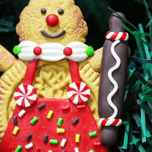 Adornos de Hombre de Jengibre para Decoración de Árboles de Navidad, Colgantes de Hombre de Jengibre, Adornos para Árboles de Navidad, Decoraciones Navideñas - Product Image 6