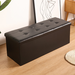 Square Customizable Upholstered Foldable <strong>Storage</strong> Ottoman <strong>Bench</strong> Bedroom <strong>Bench</strong> <strong>With</strong> <strong>Storage</strong> - Product Image 5