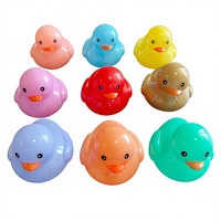 Nuevo Producto No. 8 Patitos de Colores, Pequeños Patos Amarillos, Juguete de Baño para Niños
