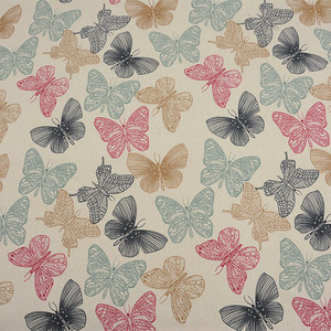 กระเป๋าผ้าใบพิมพ์ลายผีเสื้อกระเป๋าช้อปปิ้งกระเป๋าผ้าใบแบบทำมือ<span class=keywords><strong>ผ้า</strong></span>ปูโต๊ะ<span class=keywords><strong>ม่าน</strong></span>บังแดด - Product Image 1