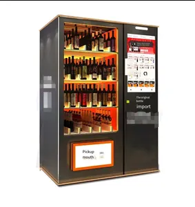Roestvrij Staal Wijn Automaat Zwart Smart Wijn Automaten Smart Wijn Machine